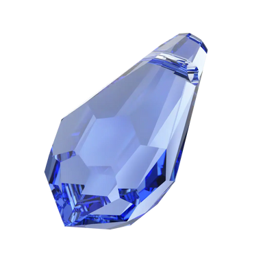 Serinity Pendants Teardrop (6000) Sapphire - Bluestreak Crystals