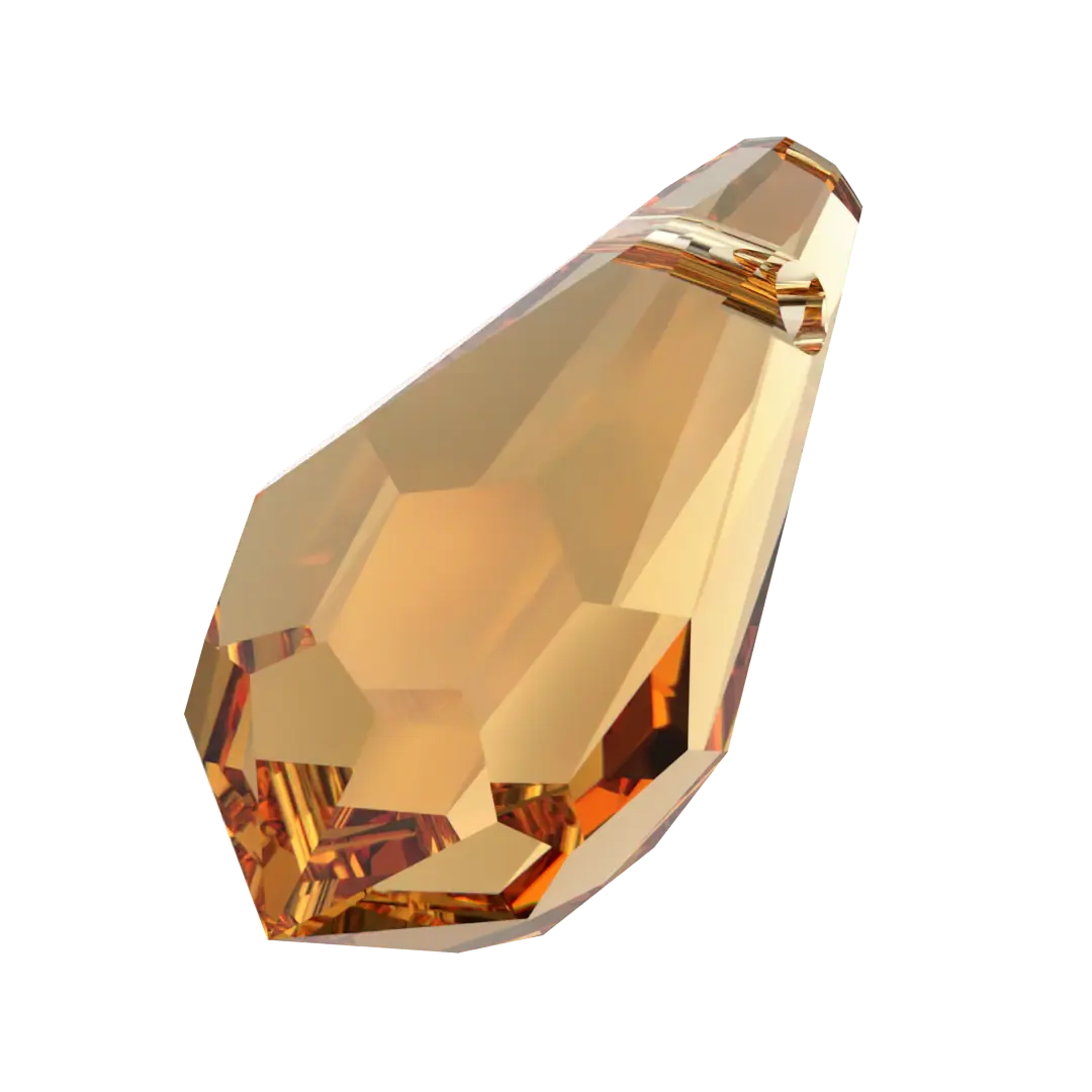 Serinity Pendants Teardrop (6000) Topaz - Bluestreak Crystals