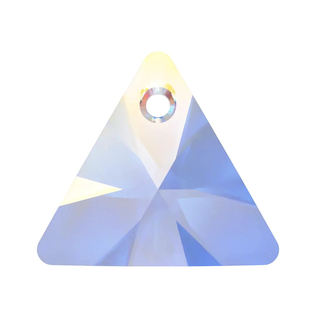 Serinity Pendants Triangle Cut (6628) Crystal AB - Bluestreak Crystals