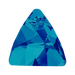 Serinity Pendants Triangle Cut (6628) Crystal Bermuda Blue P - Bluestreak Crystals