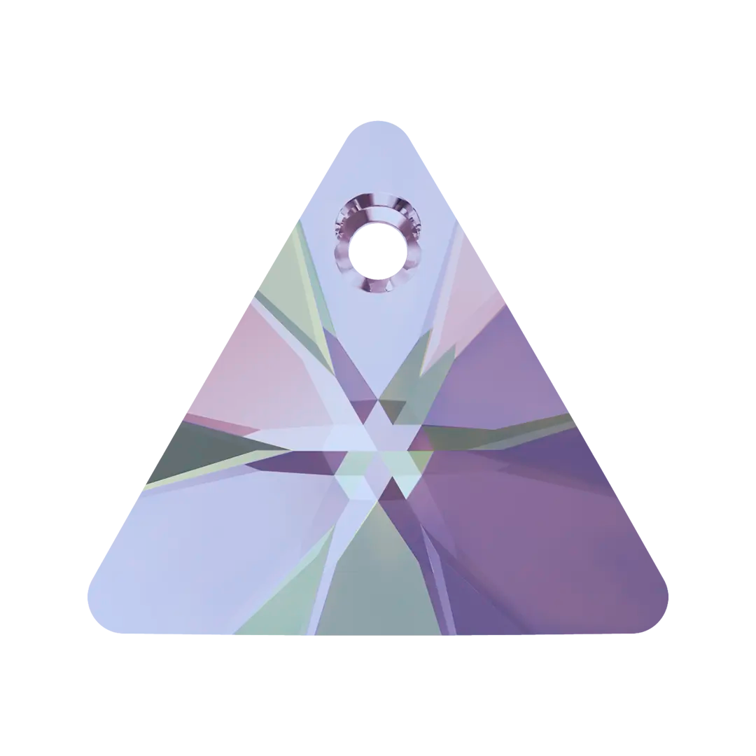 Serinity Pendants Triangle Cut (6628) Crystal Vitrail Light P - Bluestreak Crystals