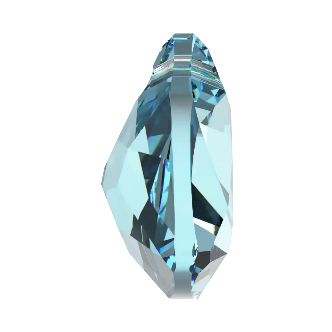 Serinity Pendants Trilliant Cut (6434) Aquamarine - Bluestreak Crystals