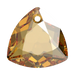 Serinity Pendants Trilliant Cut (6434) Crystal Golden Shadow - Bluestreak Crystals