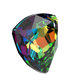 Serinity Pendants Trilliant Cut (6434) Crystal Vitrail Medium P - Bluestreak Crystals