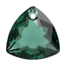 Serinity Pendants Trilliant Cut (6434) Emerald - Bluestreak Crystals