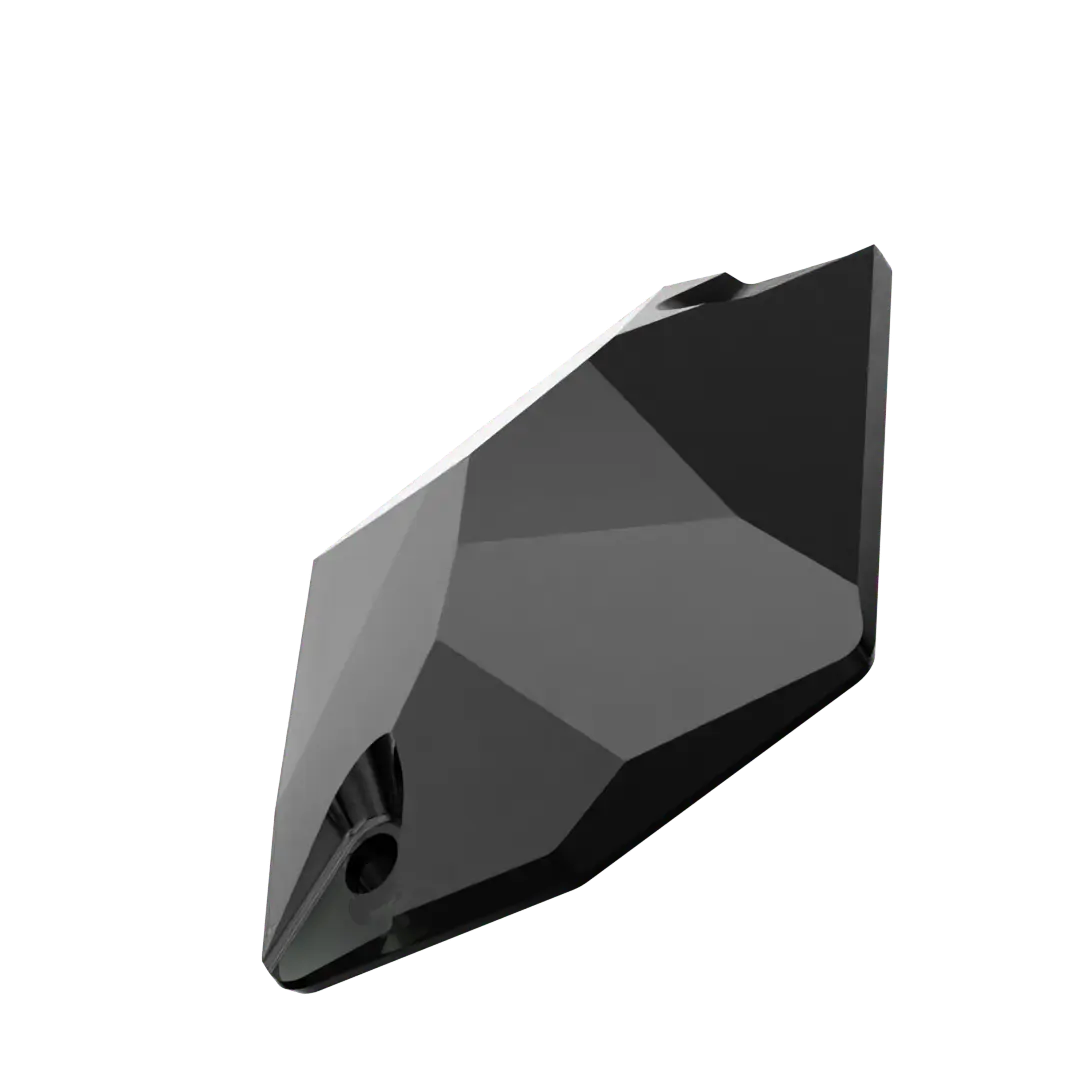 Serinity Sew On Crystals Cosmic (3265) Jet UNFOILED - Bluestreak Crystals