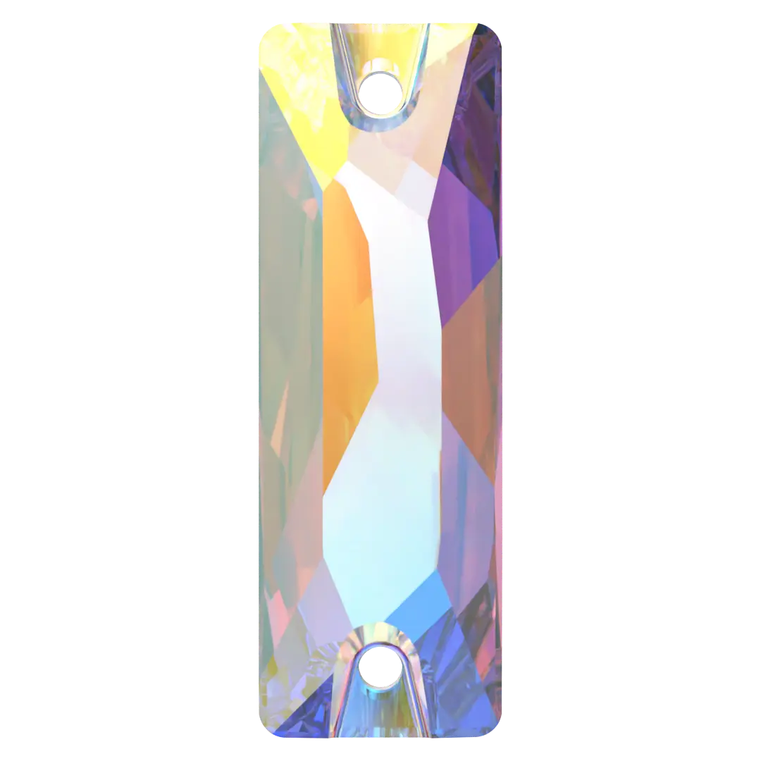 Serinity Sew On Crystals Cosmic Baguette (3255) Crystal AB - Bluestreak Crystals