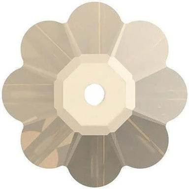 Serinity Sew On Crystals Daisy Spacer (3700) Crystal Golden Shadow UNFOILED - Bluestreak Crystals