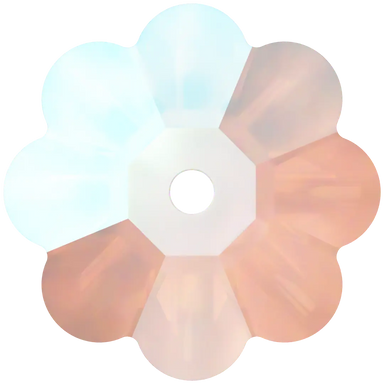 Serinity Sew On Crystals Daisy Spacer (3700) Crystal Shimmer UNFOILED - Bluestreak Crystals