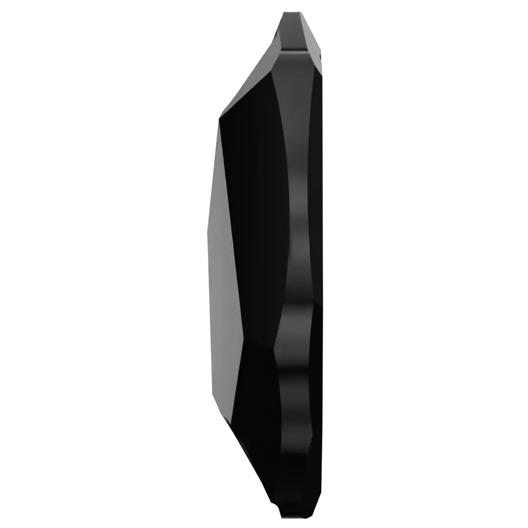 Serinity Sew On Crystals Galactic (3256) Jet UNFOILED - Bluestreak Crystals