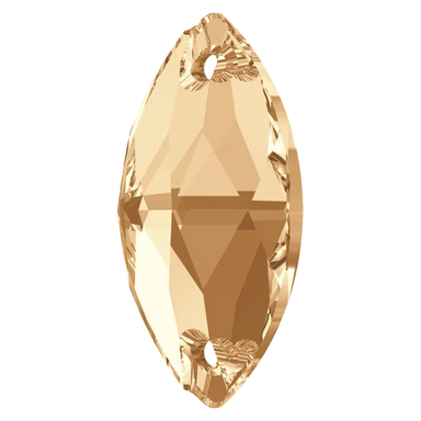 Serinity Sew On Crystals Navette (3223) Crystal Golden Shadow - Bluestreak Crystals