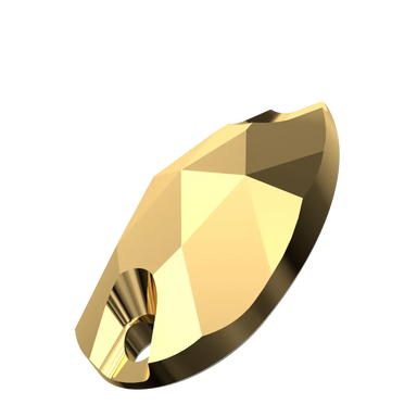 Serinity Sew On Crystals Peardrop (3230) Crystal Aurum - Bluestreak Crystals