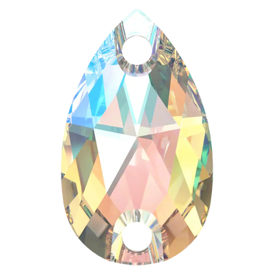 Serinity Sew On Crystals Peardrop (3230) Crystal Shimmer - Bluestreak Crystals