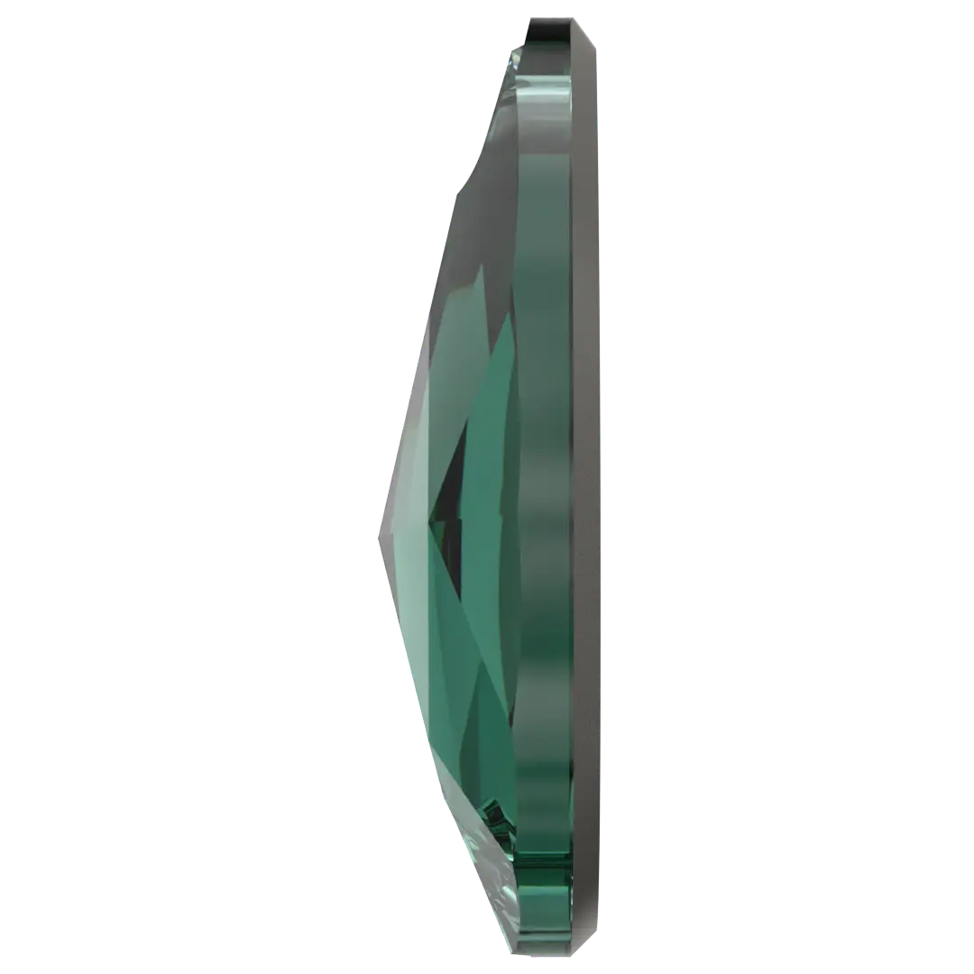 Serinity Sew On Crystals Peardrop (3230) Emerald - Bluestreak Crystals