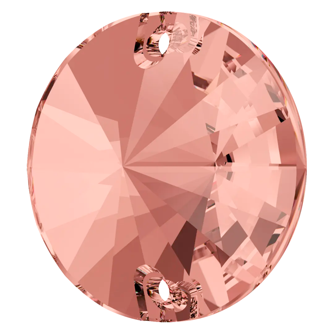 Swarovski Sew On Crystals Rivoli (3200) Blush Rose - Bluestreak Crystals