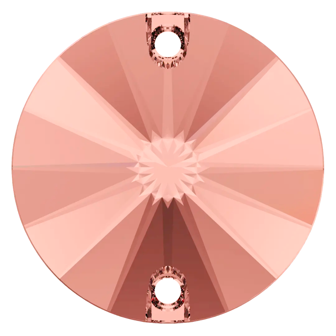 Swarovski Sew On Crystals Rivoli (3200) Blush Rose - Bluestreak Crystals
