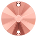 Swarovski Sew On Crystals Rivoli (3200) Blush Rose - Bluestreak Crystals