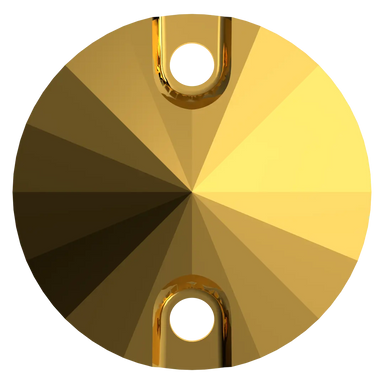 Swarovski Sew On Crystals Rivoli (3200) Crystal Metallic Sunshine - Bluestreak Crystals