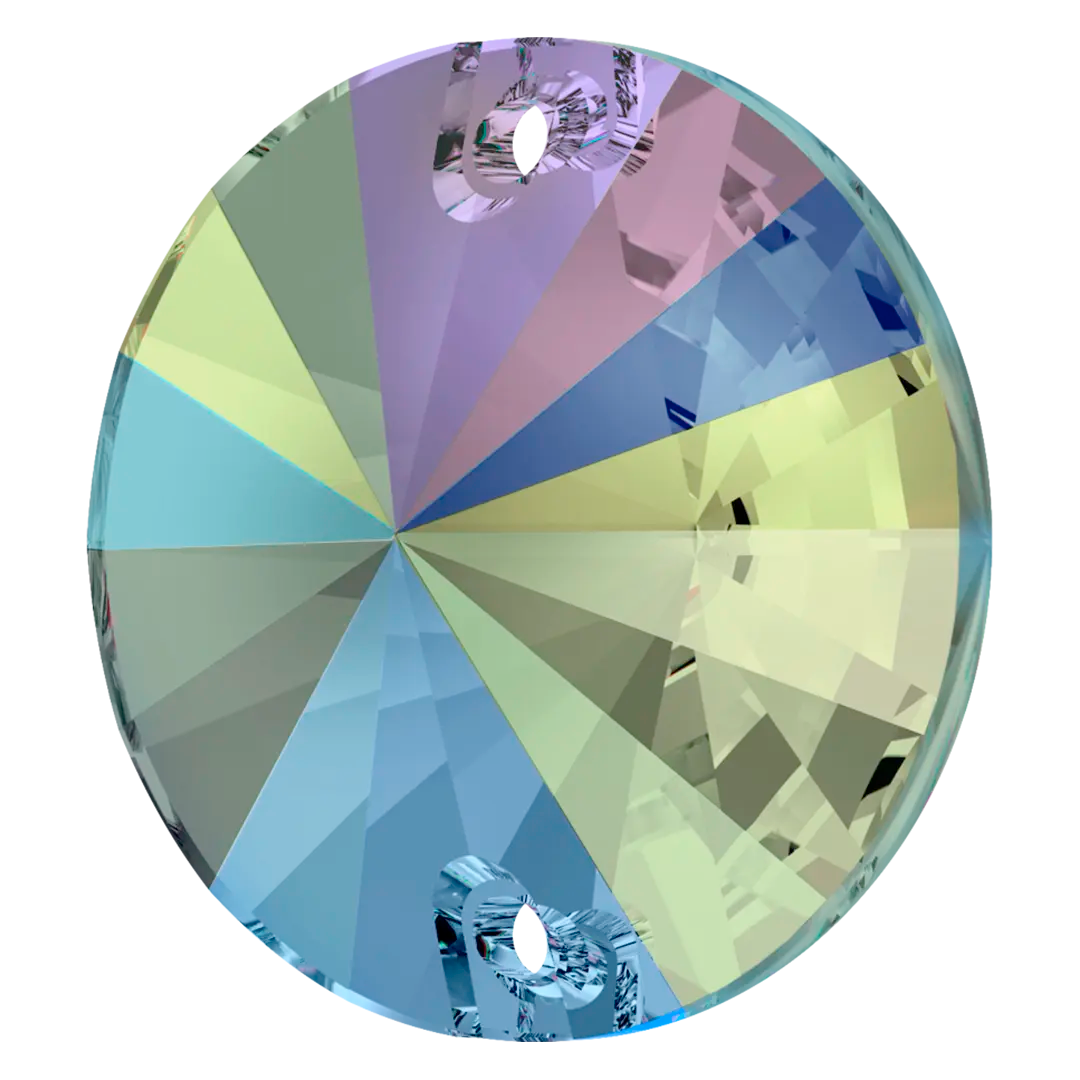 Swarovski Sew On Crystals Rivoli (3200) Crystal Paradise Shine - Bluestreak Crystals