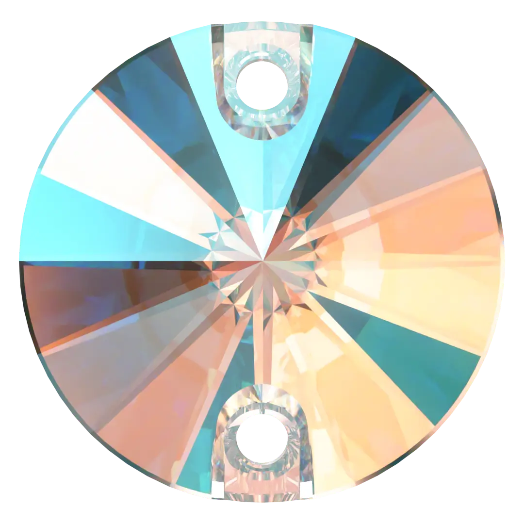 Serinity Sew On Crystals Rivoli (3200) Crystal Shimmer - Bluestreak Crystals