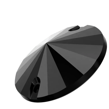 Swarovski Sew On Crystals Rivoli (3200) Jet UNFOILED - Bluestreak Crystals