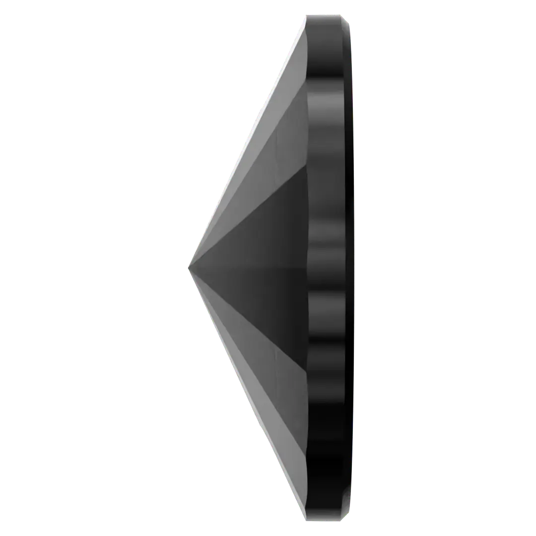 Swarovski Sew On Crystals Rivoli (3200) Jet UNFOILED - Bluestreak Crystals