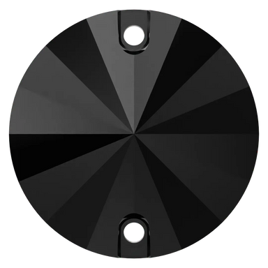 Swarovski Sew On Crystals Rivoli (3200) Jet UNFOILED - Bluestreak Crystals