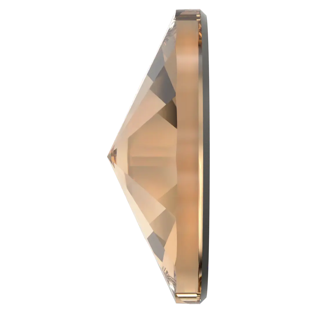 Swarovski Sew On Crystals Rivoli (3200) Light Colorado Topaz - Bluestreak Crystals