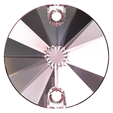 Swarovski Sew On Crystals Rivoli (3200) Light Rose - Bluestreak Crystals