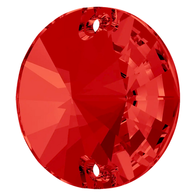 Swarovski Sew On Crystals Rivoli (3200) Light Siam - Bluestreak Crystals