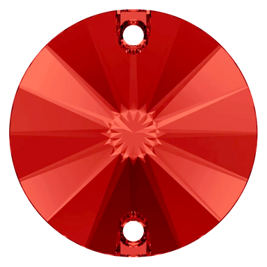 Swarovski Sew On Crystals Rivoli (3200) Light Siam - Bluestreak Crystals