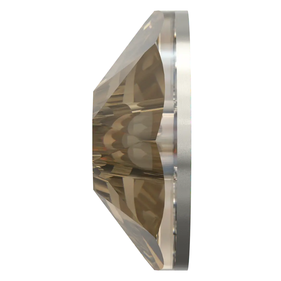 Serinity Sew On Crystals Round Lochrose (3188) Crystal Bronze - Bluestreak Crystals