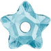 Serinity Sew On Crystals Star Flower (3754) Aquamarine - Bluestreak Crystals