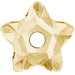 Serinity Sew On Crystals Star Flower (3754) Crystal Golden Shadow - Bluestreak Crystals