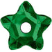 Serinity Sew On Crystals Star Flower (3754) Emerald - Bluestreak Crystals