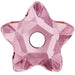 Serinity Sew On Crystals Star Flower (3754) Light Rose - Bluestreak Crystals