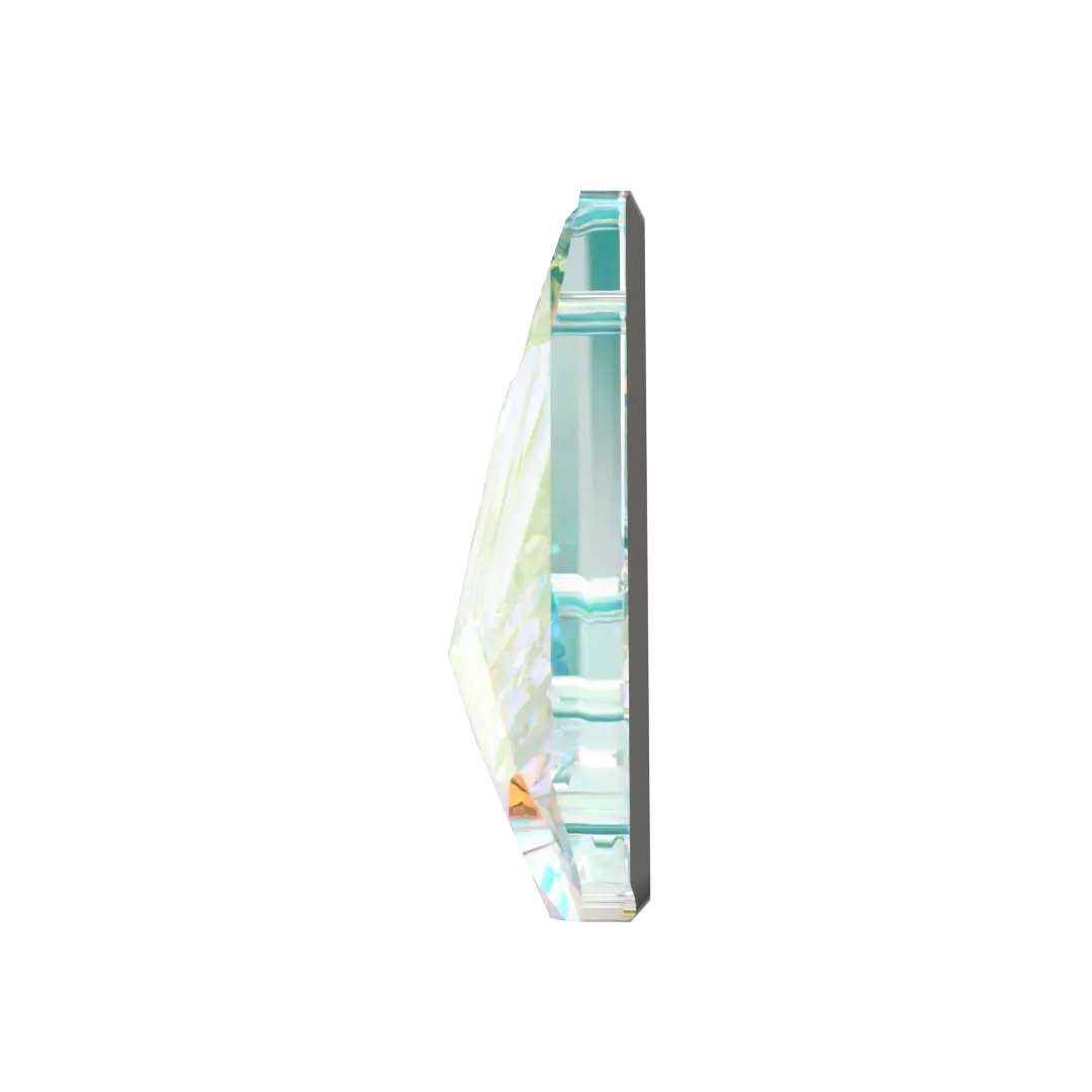 Serinity Sew On Crystals Triangle (3270) Crystal AB - Bluestreak Crystals