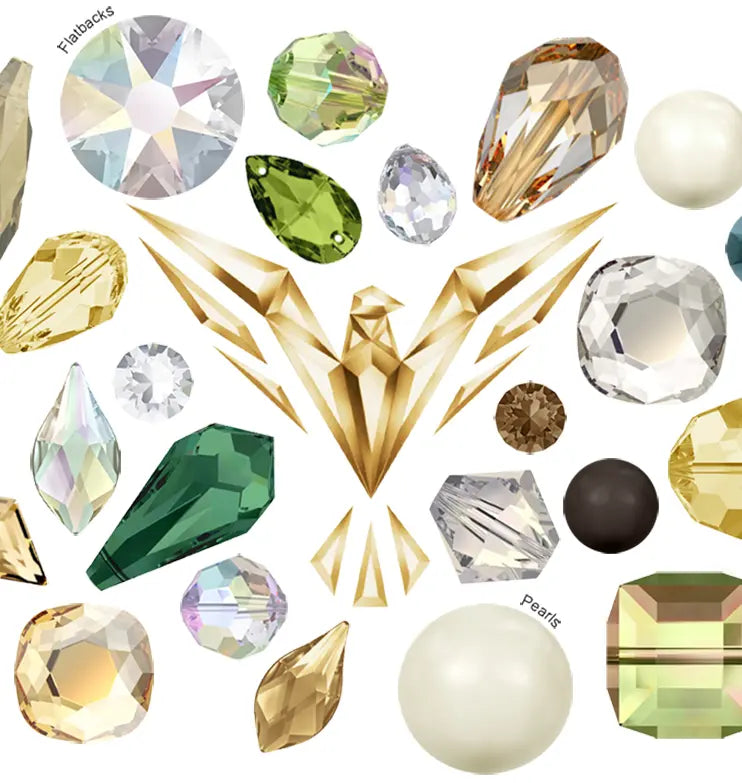 Swarovski 2025 hotfix pearls