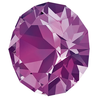 Swarovski Chatons Round Stones (1028 & 1088) Amethyst - Bluestreak Crystals