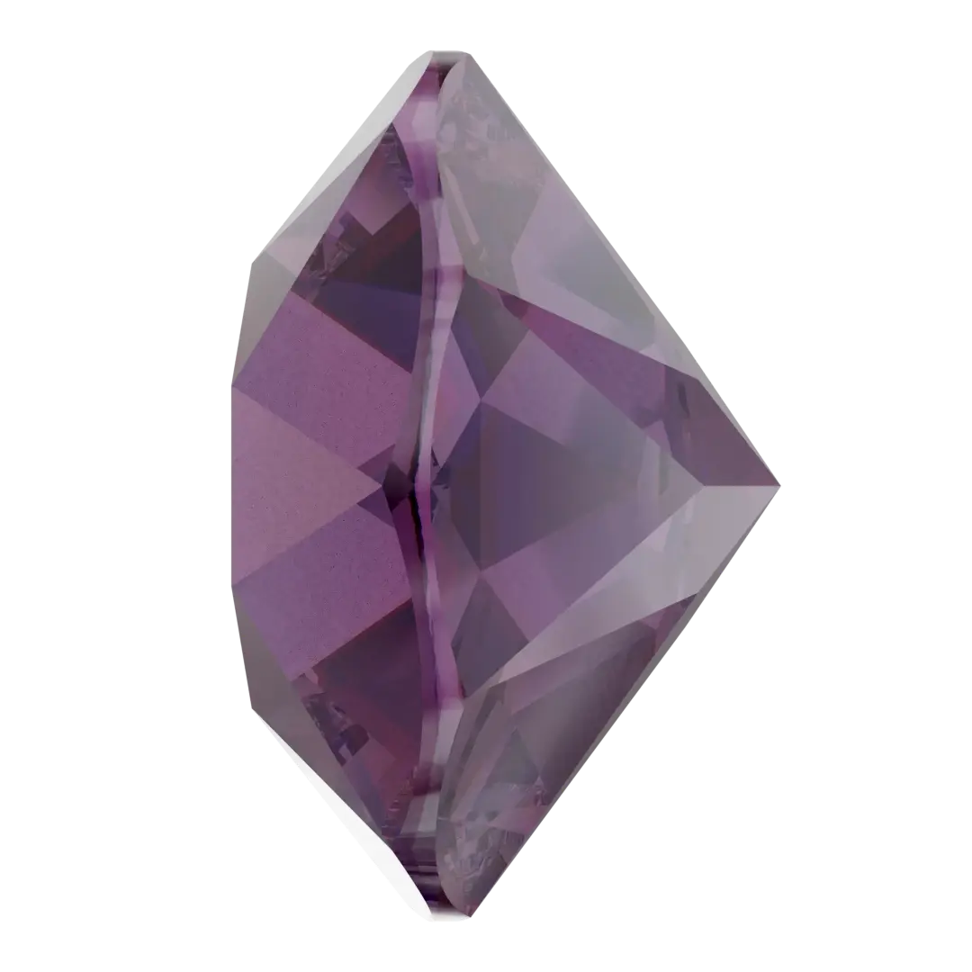 Swarovski Chatons Round Stones (1028 & 1088) Amethyst Ignite UNFOILED - Bluestreak Crystals