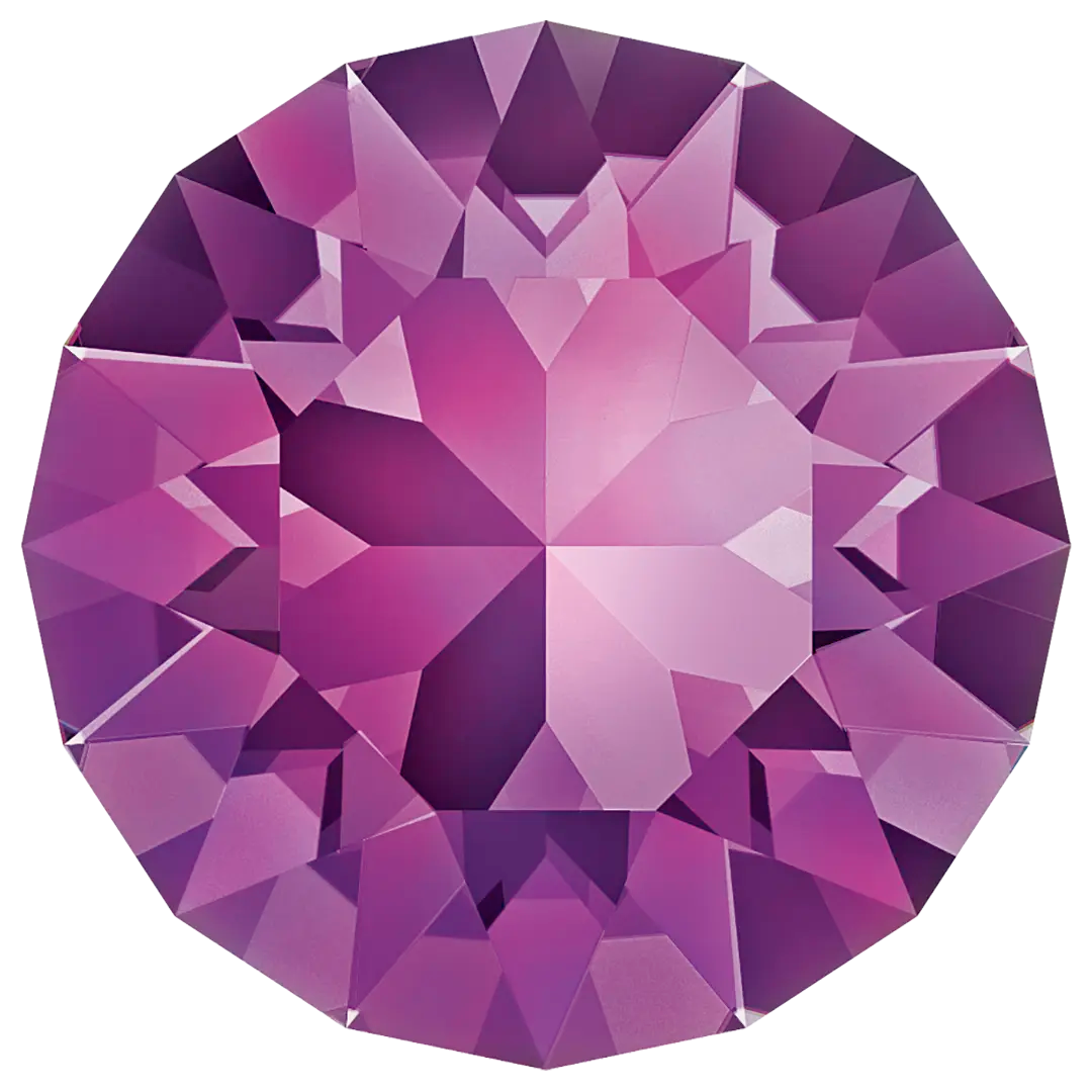 Swarovski Chatons Round Stones (1028 & 1088) Amethyst - Bluestreak Crystals