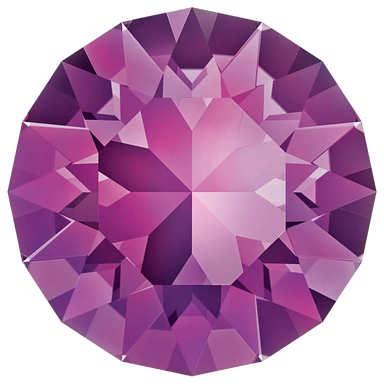 Swarovski Chatons Round Stones (1028 & 1088) Amethyst - Bluestreak Crystals