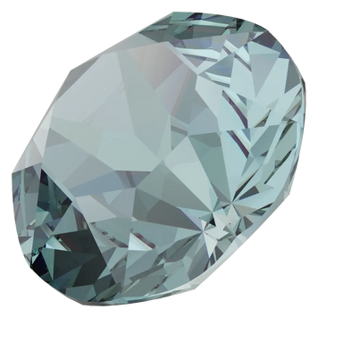 Swarovski Chatons Round Stones (1028 & 1088) Aquamarine Ignite UNFOILED - Bluestreak Crystals