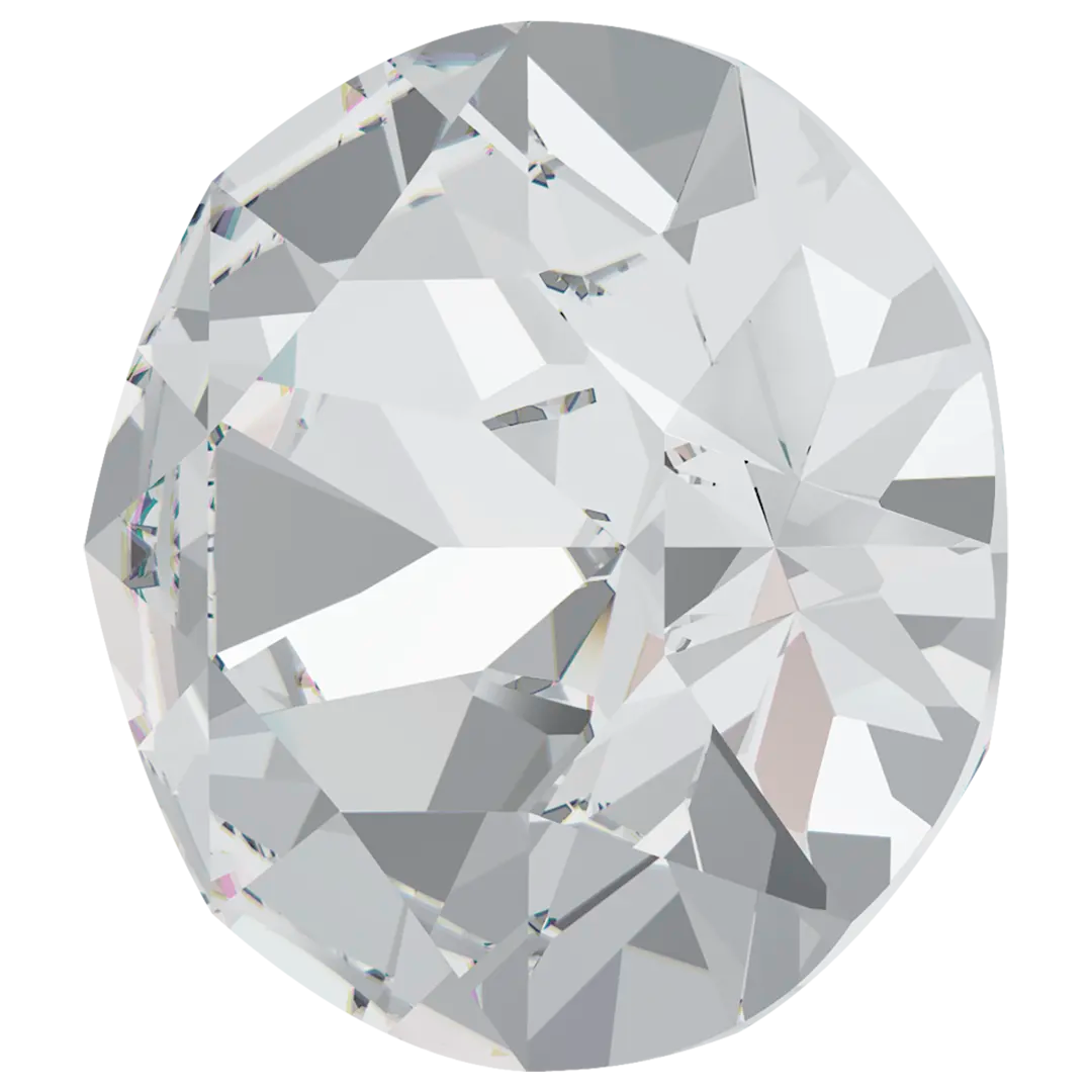 Swarovski Chatons Round Stones (1028 & 1088) Crystal - Bluestreak Crystals