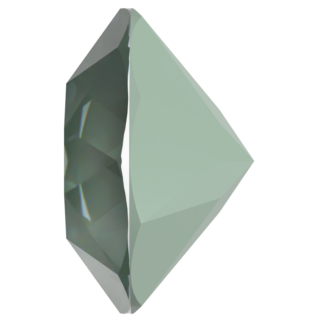 Serinity Chatons Round Stones (1028 & 1088) Crystal Agave Ignite UNFOILED - Bluestreak Crystals