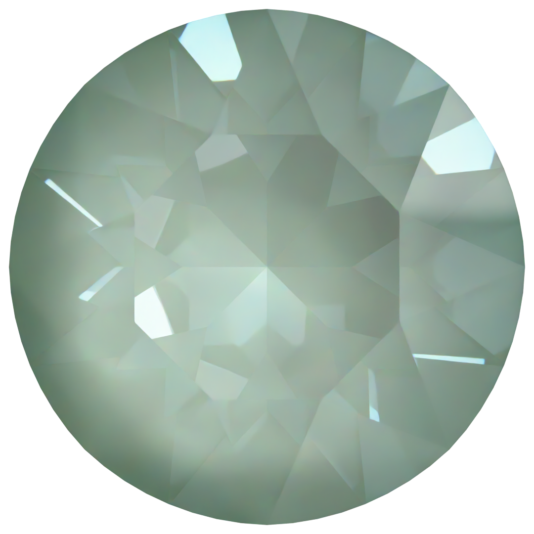 Serinity Chatons Round Stones (1028 & 1088) Crystal Agave Ignite UNFOILED - Bluestreak Crystals