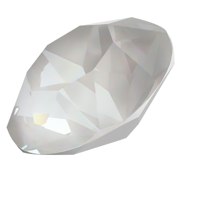 Swarovski Chatons Round Stones (1028 & 1088) Crystal Electric White Ignite UNFOILED - Bluestreak Crystals