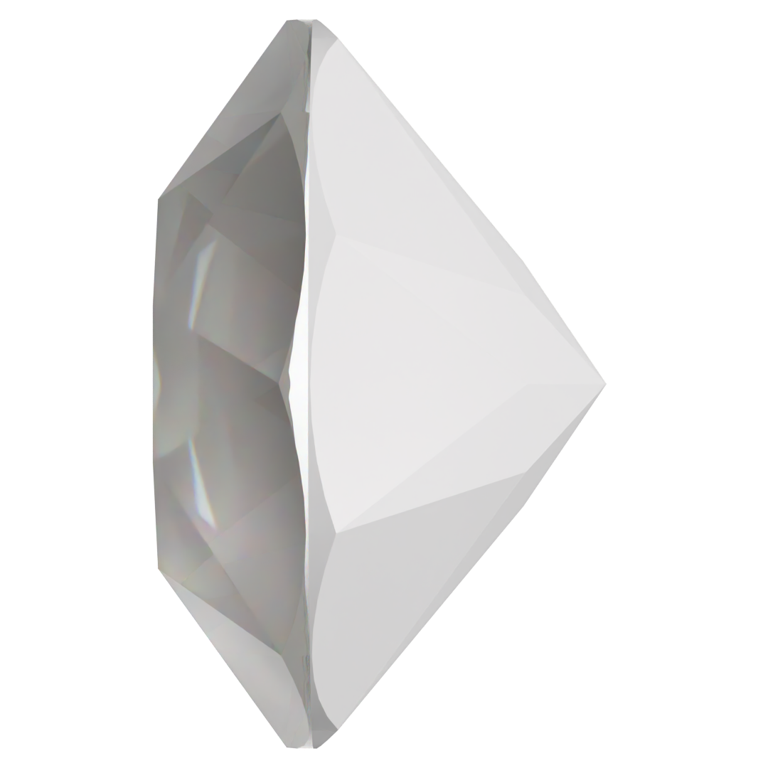 Swarovski Chatons Round Stones (1028 & 1088) Crystal Electric White Ignite UNFOILED - Bluestreak Crystals