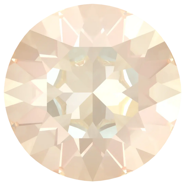 Swarovski Chatons Round Stones (1028 & 1088) Crystal Ivory Cream Delite UNFOILED - Bluestreak Crystals