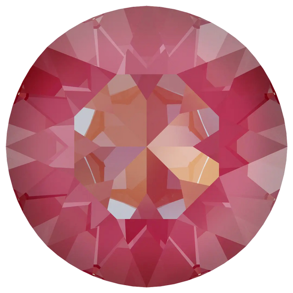 Swarovski Chatons Round Stones (1028 & 1088) Crystal Lotus Pink Delite UNFOILED - Bluestreak Crystals